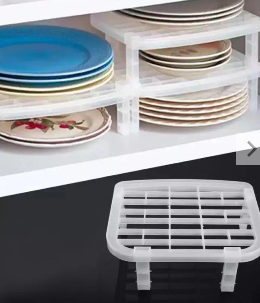 Plastic kitchen cabinets organizer